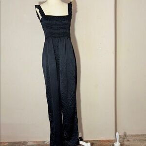 Ganni Elegant Black Jumpsuit